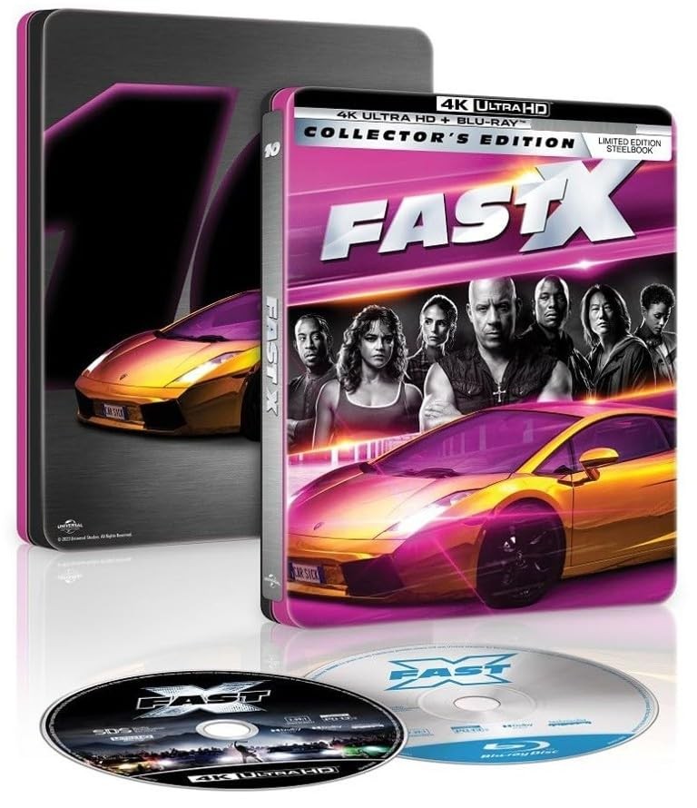 Fast X - 4K UHD Steelbook Fast & The Furious 10 [Collector's Limited Edition BR