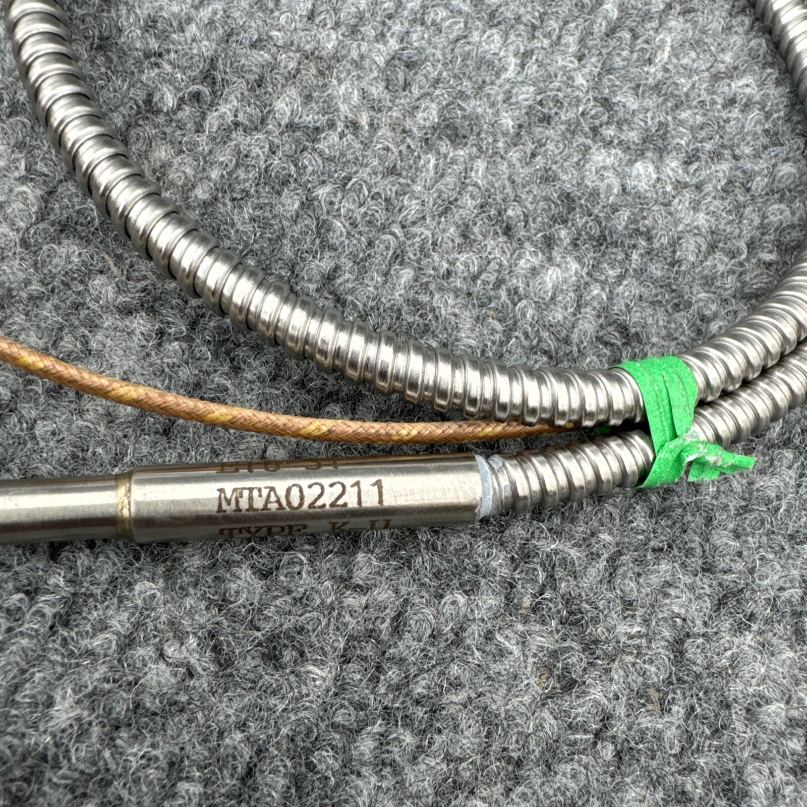 TEMPCO E16 31 MTA02211 Thermocouple,Type K-U New