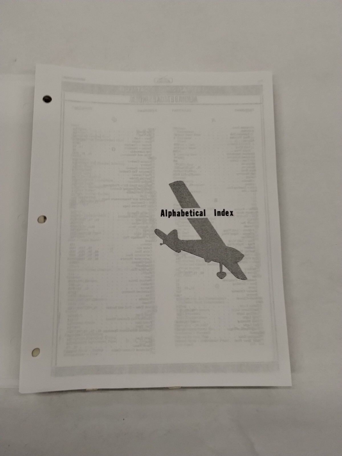 Cessna Model 170B Parts Catalog September 1, 1956-Original