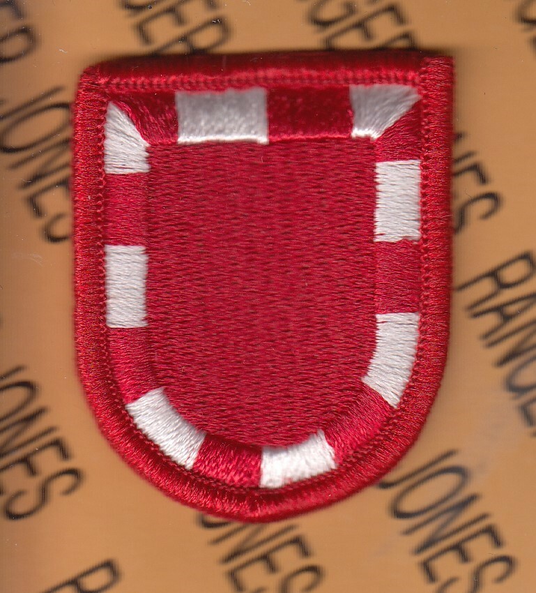 US Army 326th Engineer Bn Airborne Air Assault beret flash patch m/e
