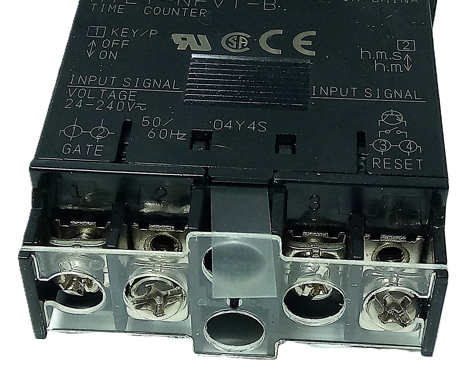 Omron H7ET-NFV1-B 7 Digit Self-Powered Time Counter