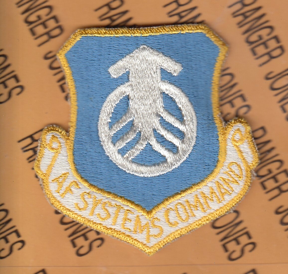 USAF Air Force Systems Command AFSC 3" patch c/e