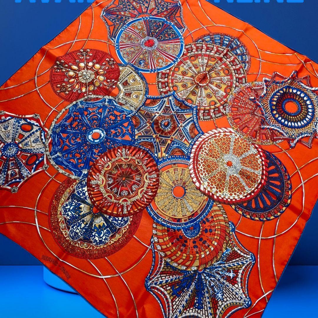 HERMES Carre 90 Dome of Heaven Scarf