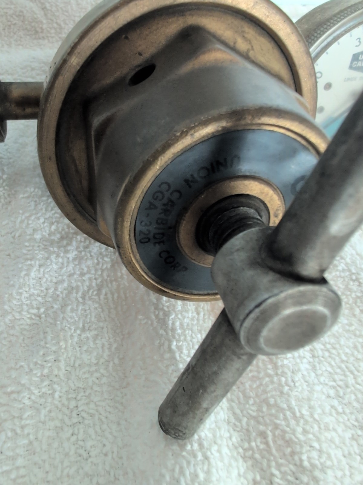 Union Carbide Oxweld CGA-320 Pressure Regulator