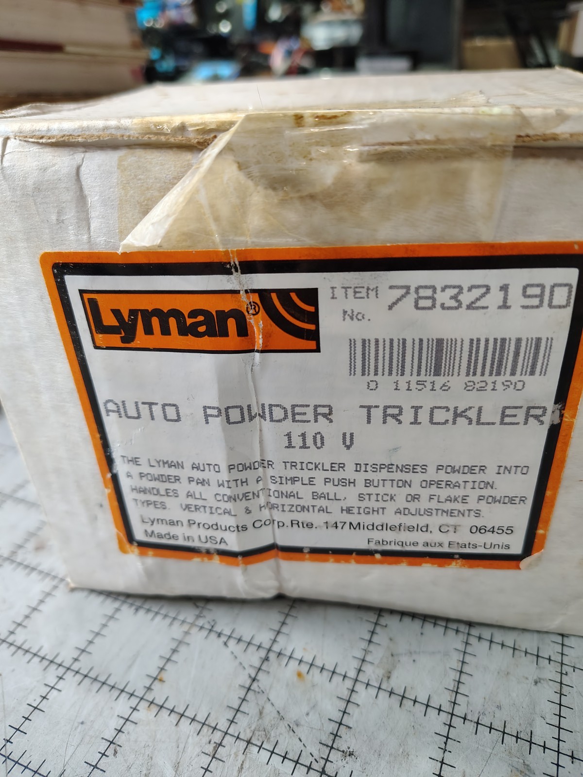 Lyman Auto Powder Trickler 110v
