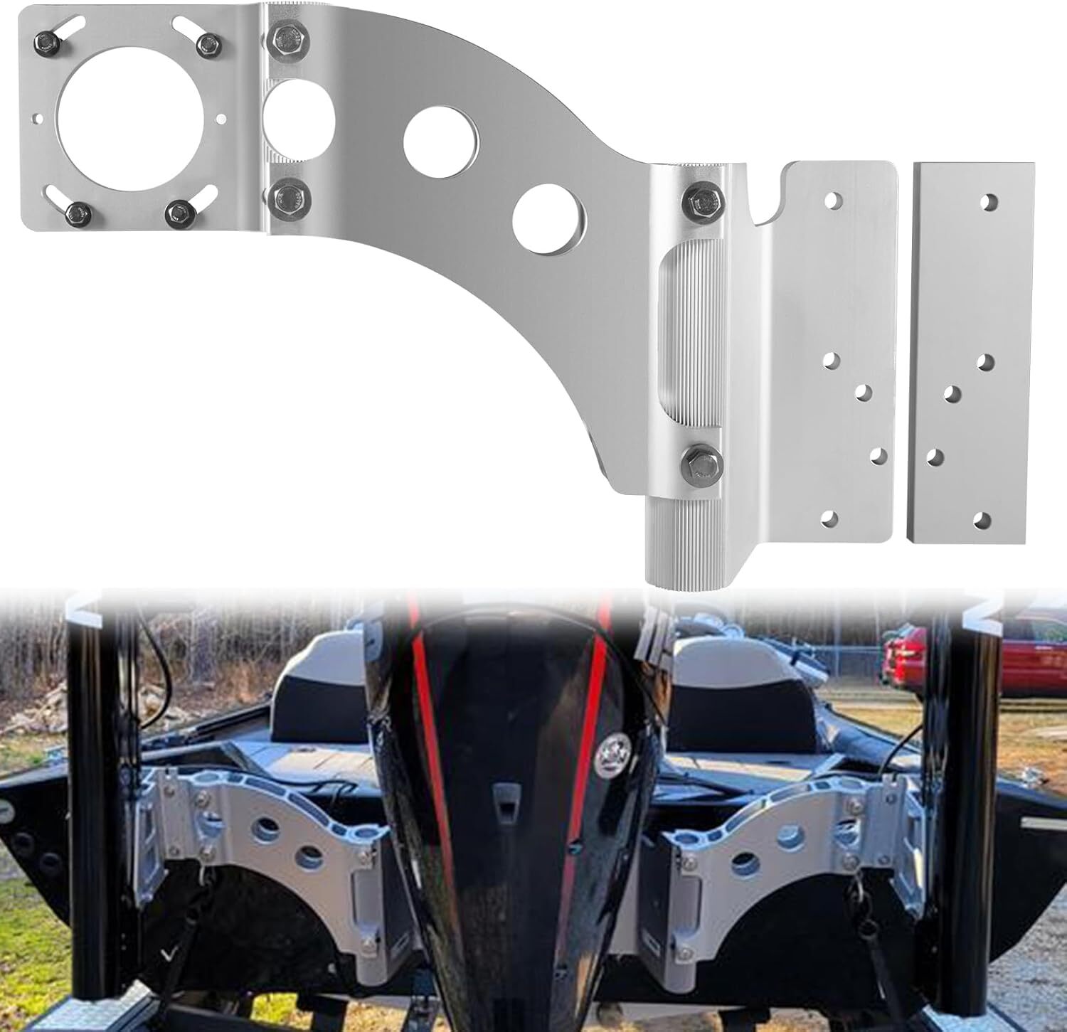 Port Side Replacement for Minn Kota Talon Sandwich Adapter Bracket 1810302
