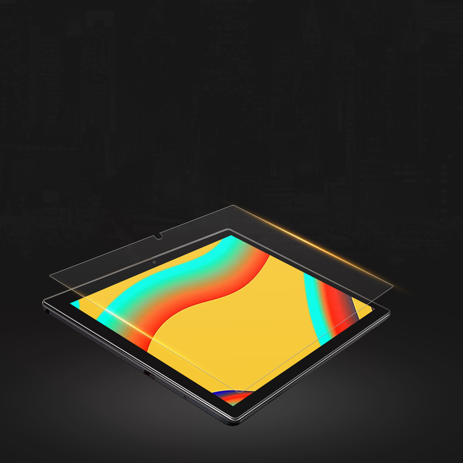 For Vankyo MatrixPad S30 / HAOVM S30 Screen Protector Film Easy-Installation