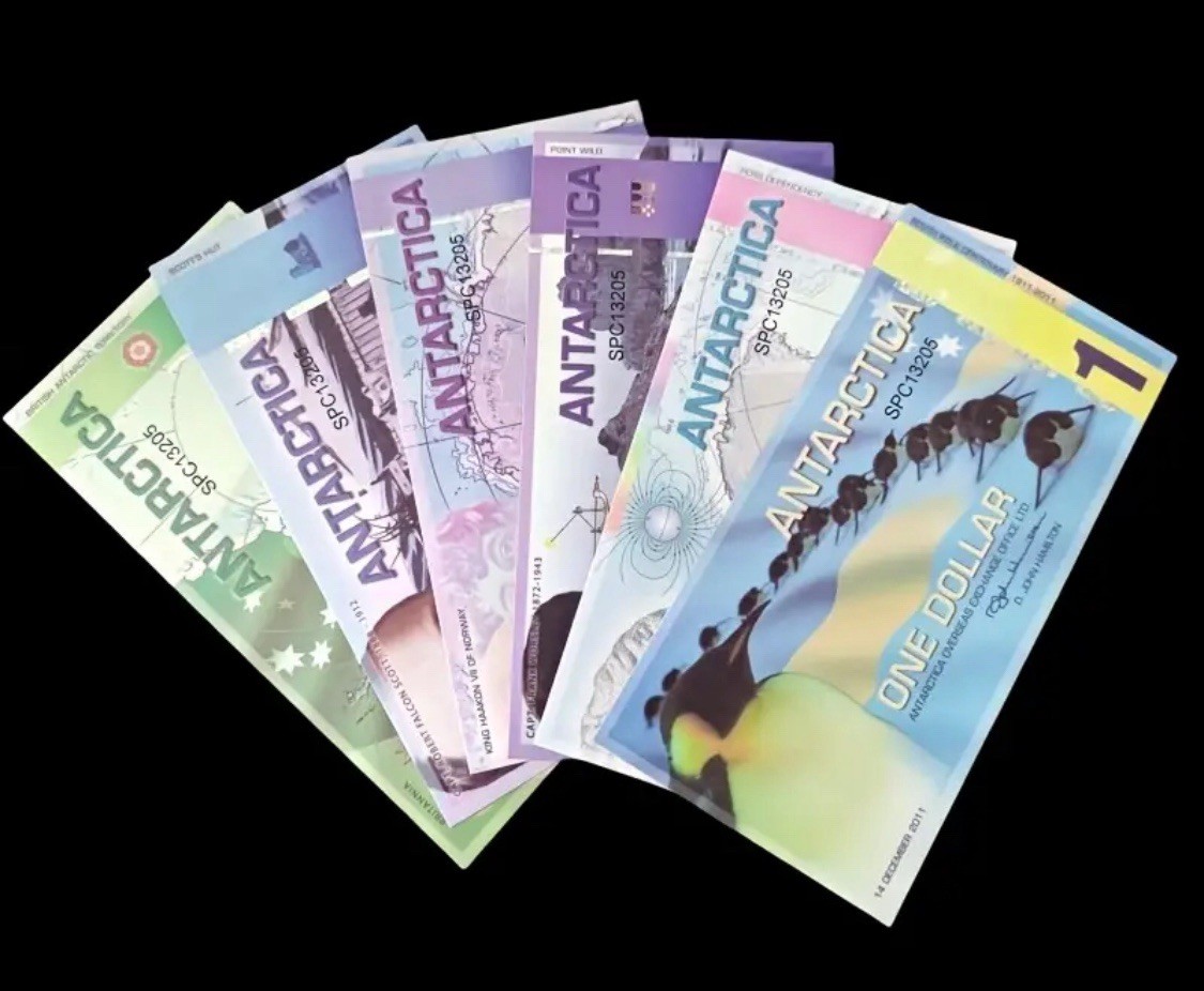 🇦🇶Antarctica Banknotes (6 Pieces) *$1,2,3,5,10,20* UNC Dollars