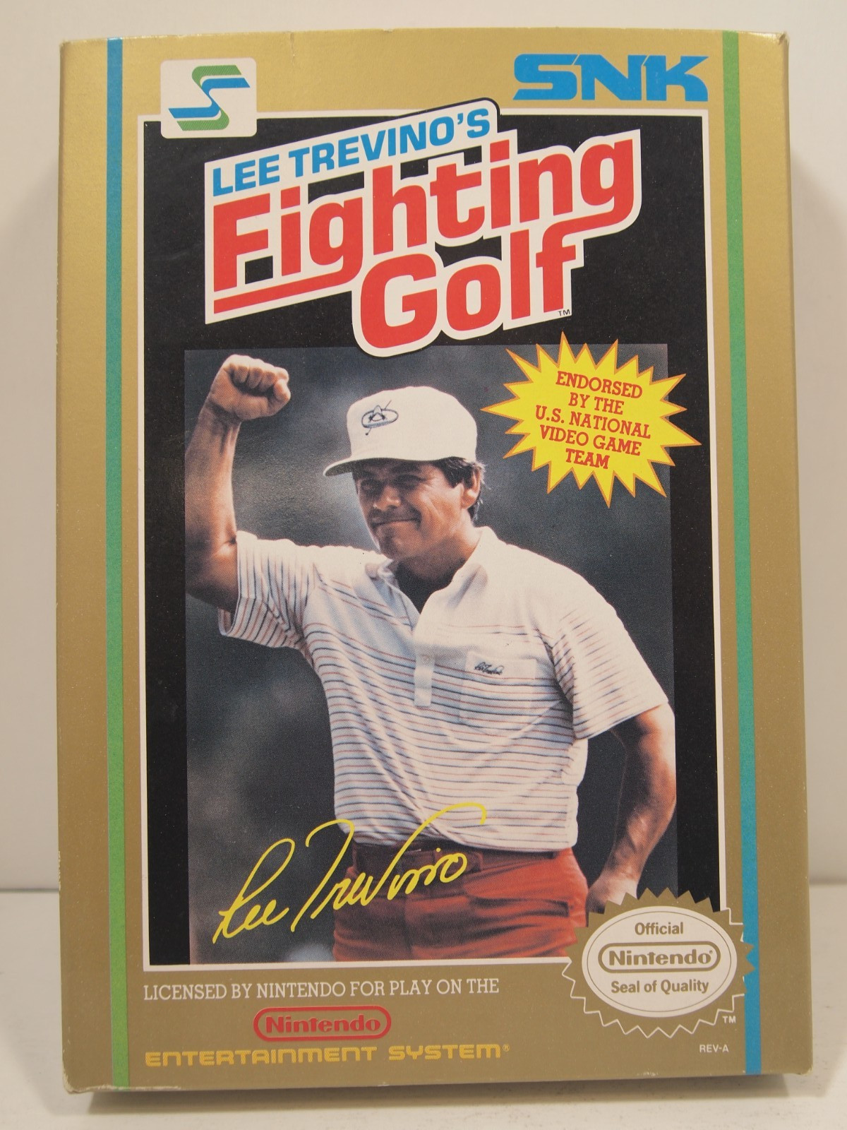 Lee Trevino's Fighting Golf (Nintendo Entertainment System | NES) BOX ONLY