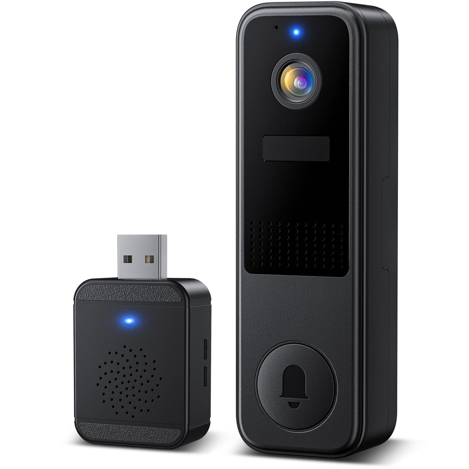 Belleye DB4 2K Battery Video Doorbell, Smart Wireless Doorbell DB4, Black