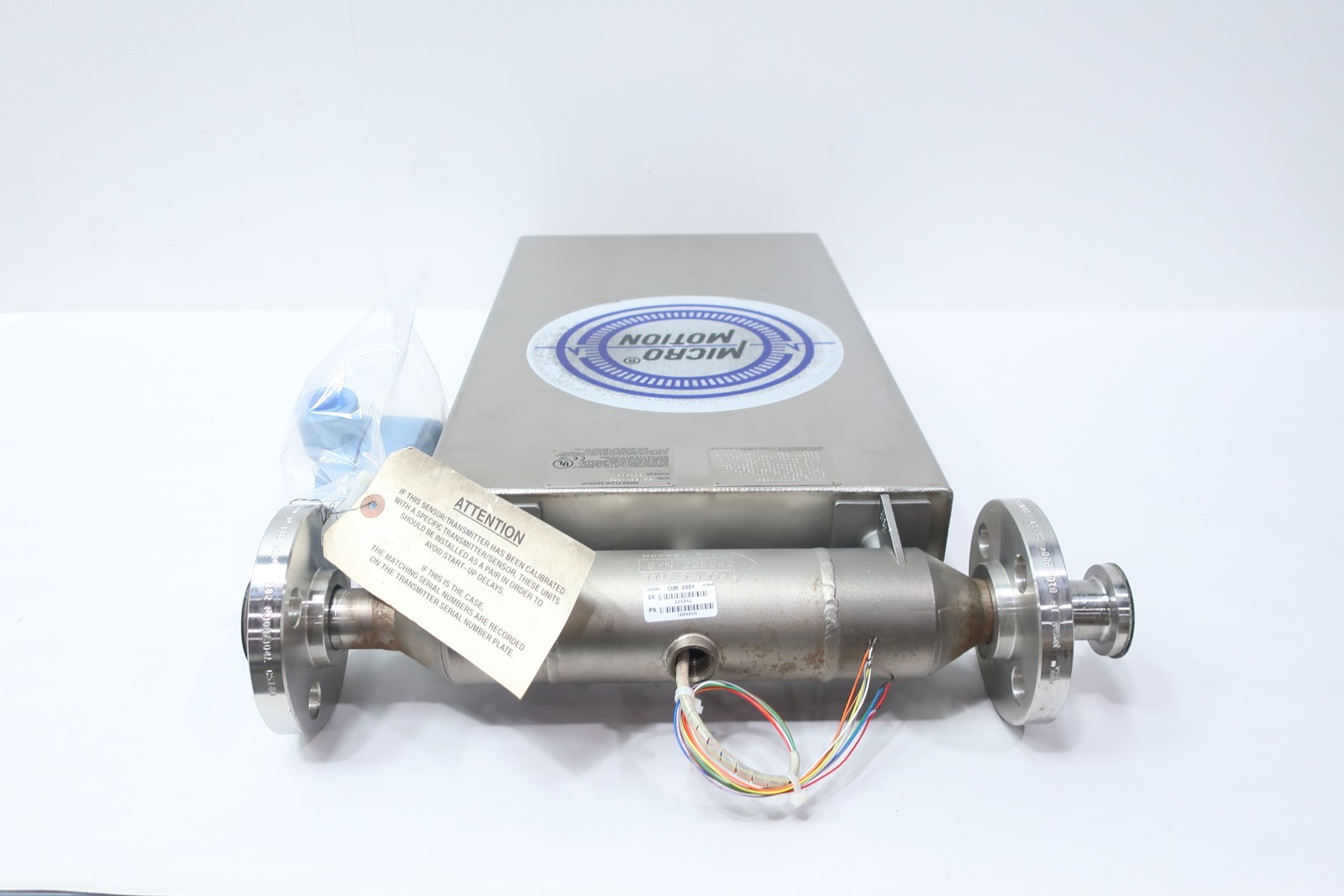 Micro Motion DS100H135SU Mass Flow Sensor 1in 300