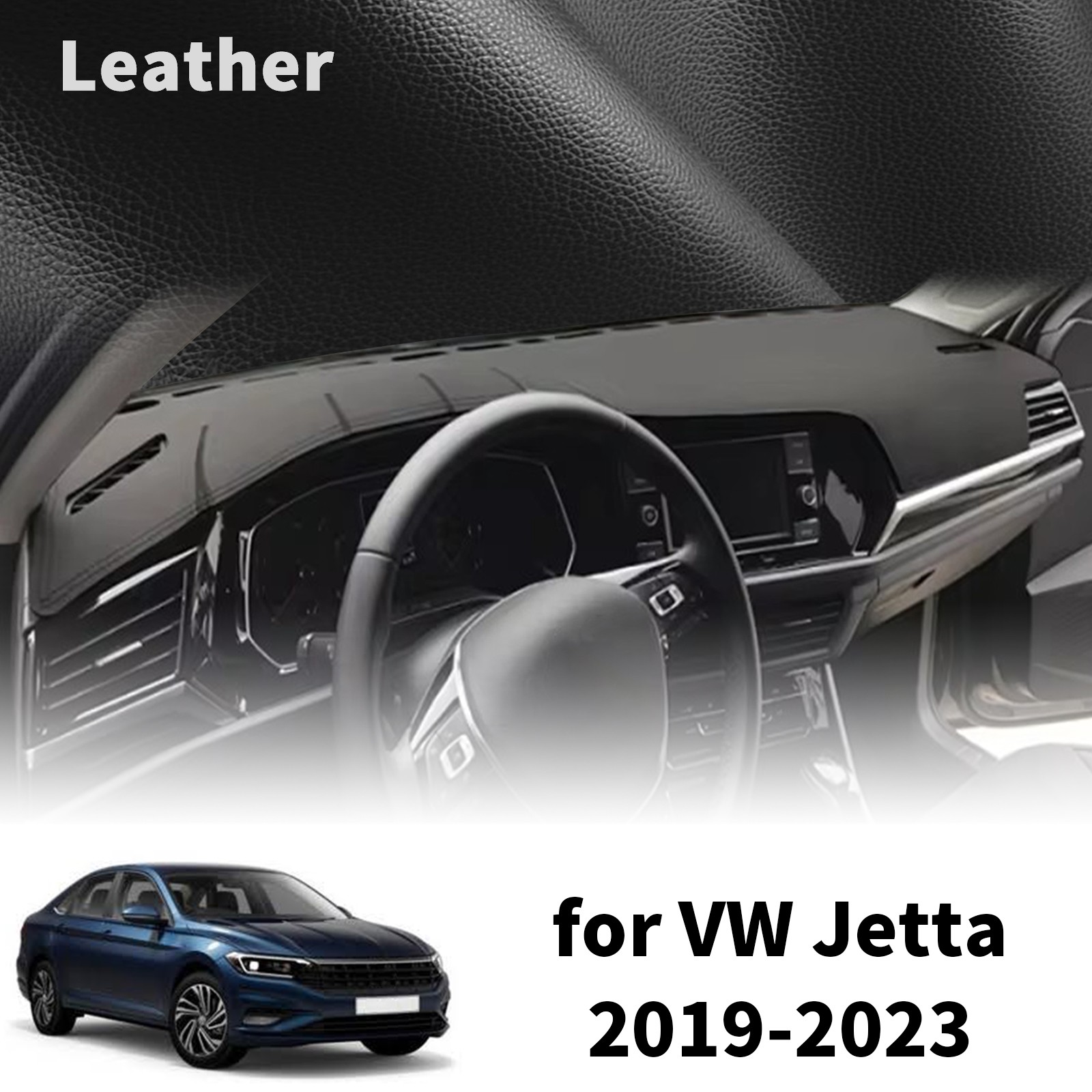 for VW Jetta 7 A7 MK7 2019-2023 LHD Dashboard Pad dashmat Accessories
