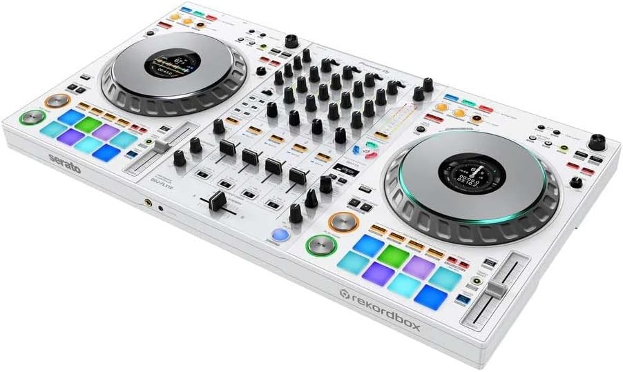 Pioneer DJ DDJ-FLX10-W 4ch Professional DJ Controller STEMS Function White