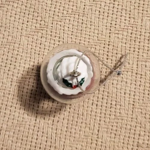 Mini Julia Snow Globe Ornament 2.5 Inches Tall