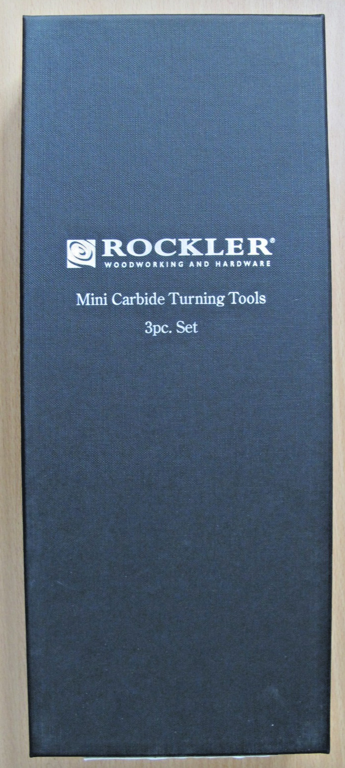 Rockler Mini Ergonomic Carbide Turning Tools 3-Piece Set Woodworking Tools 1220
