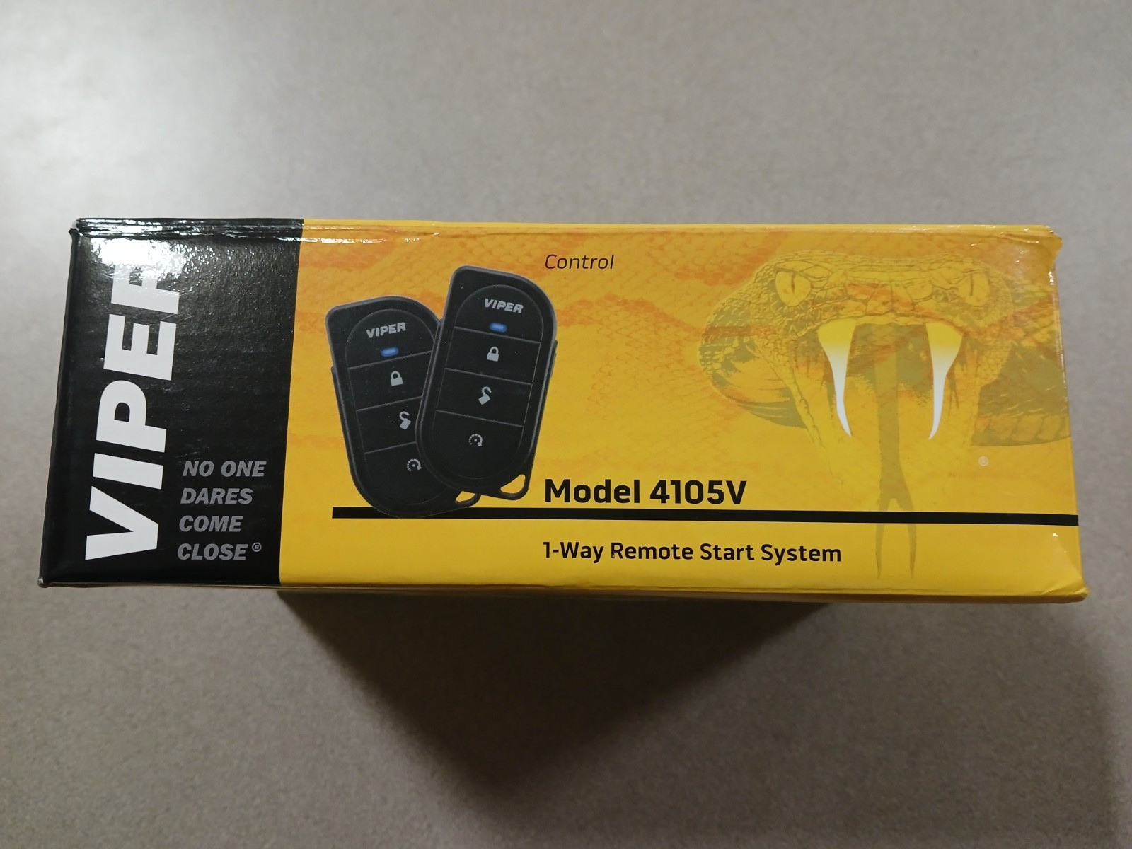 viper 4105v 1-way remote start system