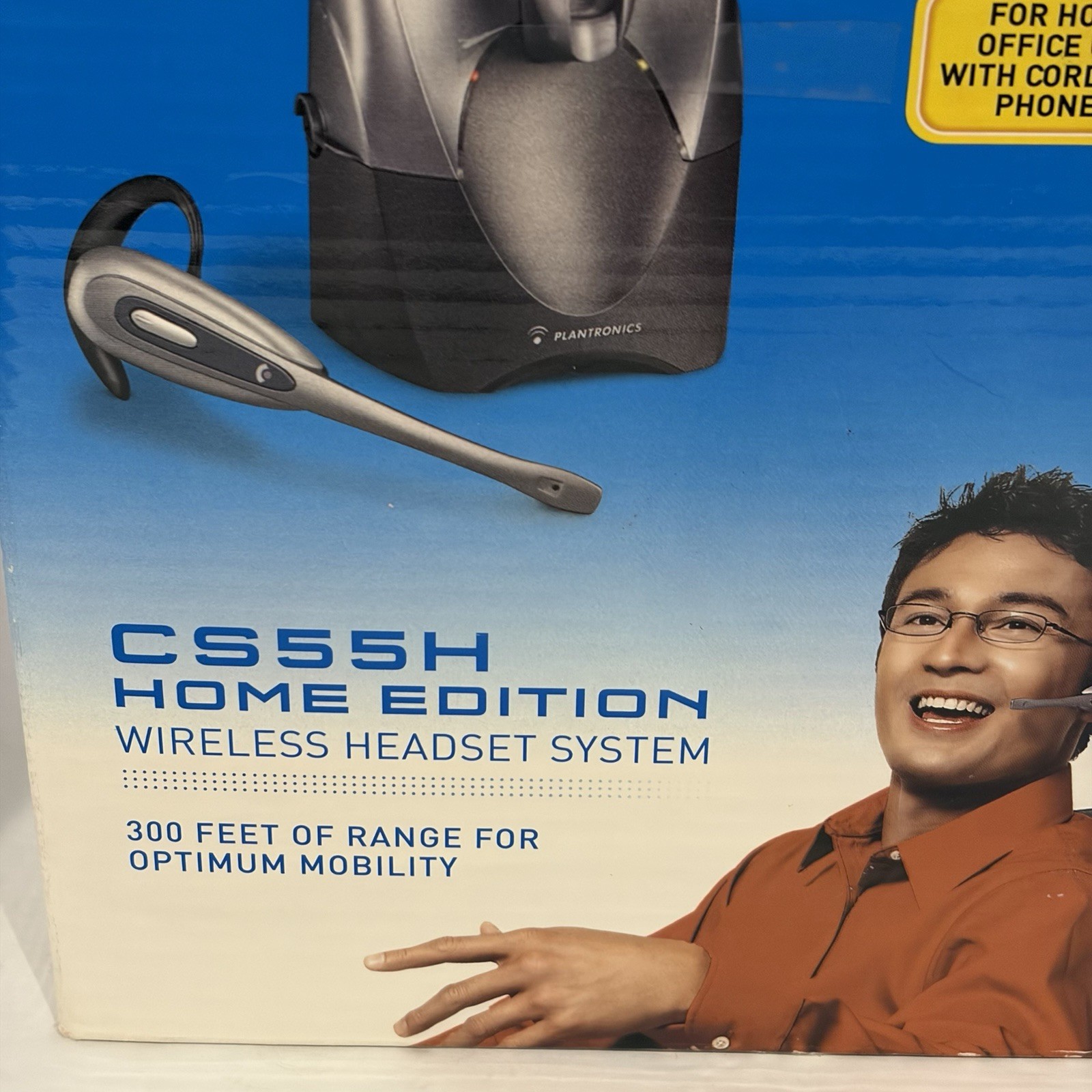 PLANTRONICS CS55 Wireless Headset System Home Edition OPEN BOX
