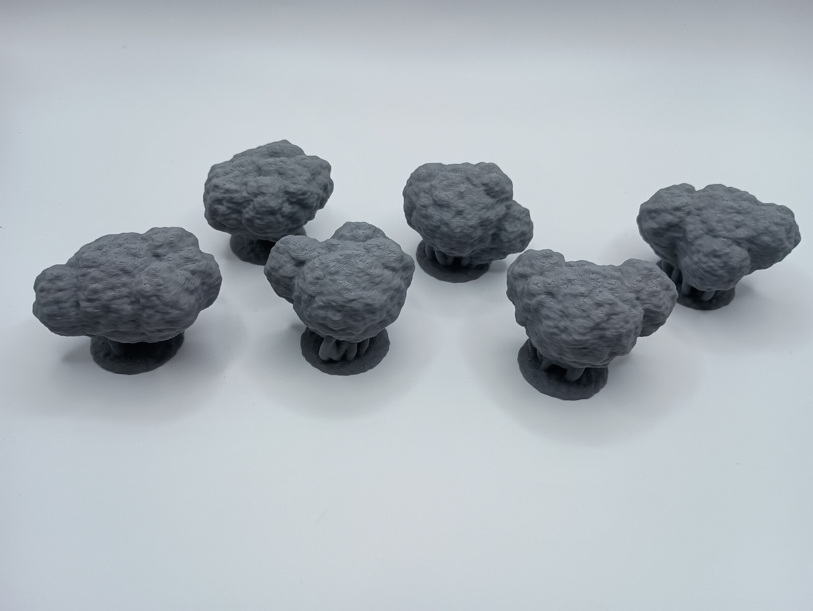 3D Printed Scatter Terrain Bush / Hedgerow Set 17 (28mm-32mm Scale) [PTO]