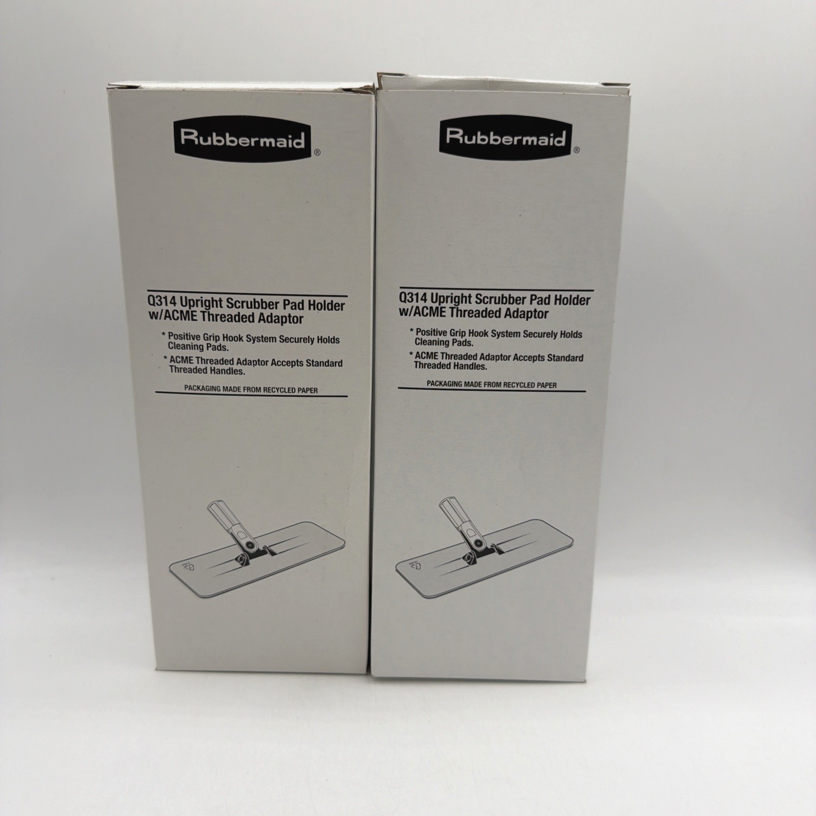 Rubbermaid Upright Scrub Pad Holder Q-314 2 Pack