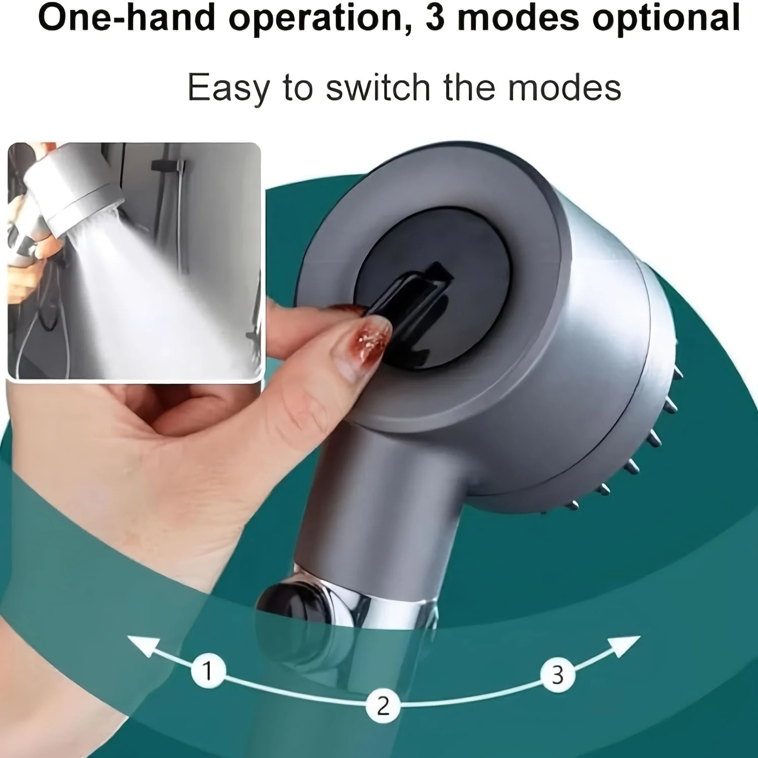 iondrops Filtered Shower Head with Handheld,High Pressure Showerhead