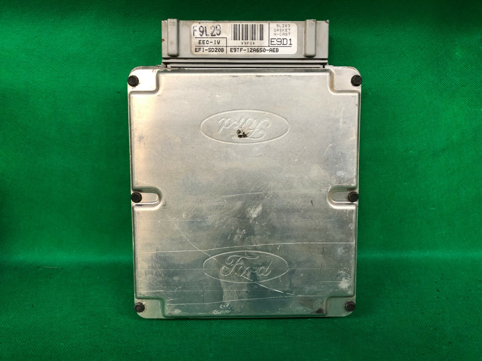 PROGRAMMED PLUG & PLAY 90 91 FORD F250 5.8 MT ECM ECU ENGINE COMPUTER PCM E9D1