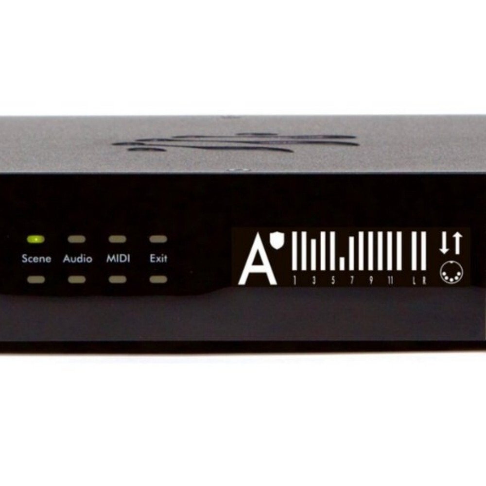 iCONNECTIVITY PLAYAUDIO1U Rackmount Live Pro MIDI/Ethernet/USB Audio Interface