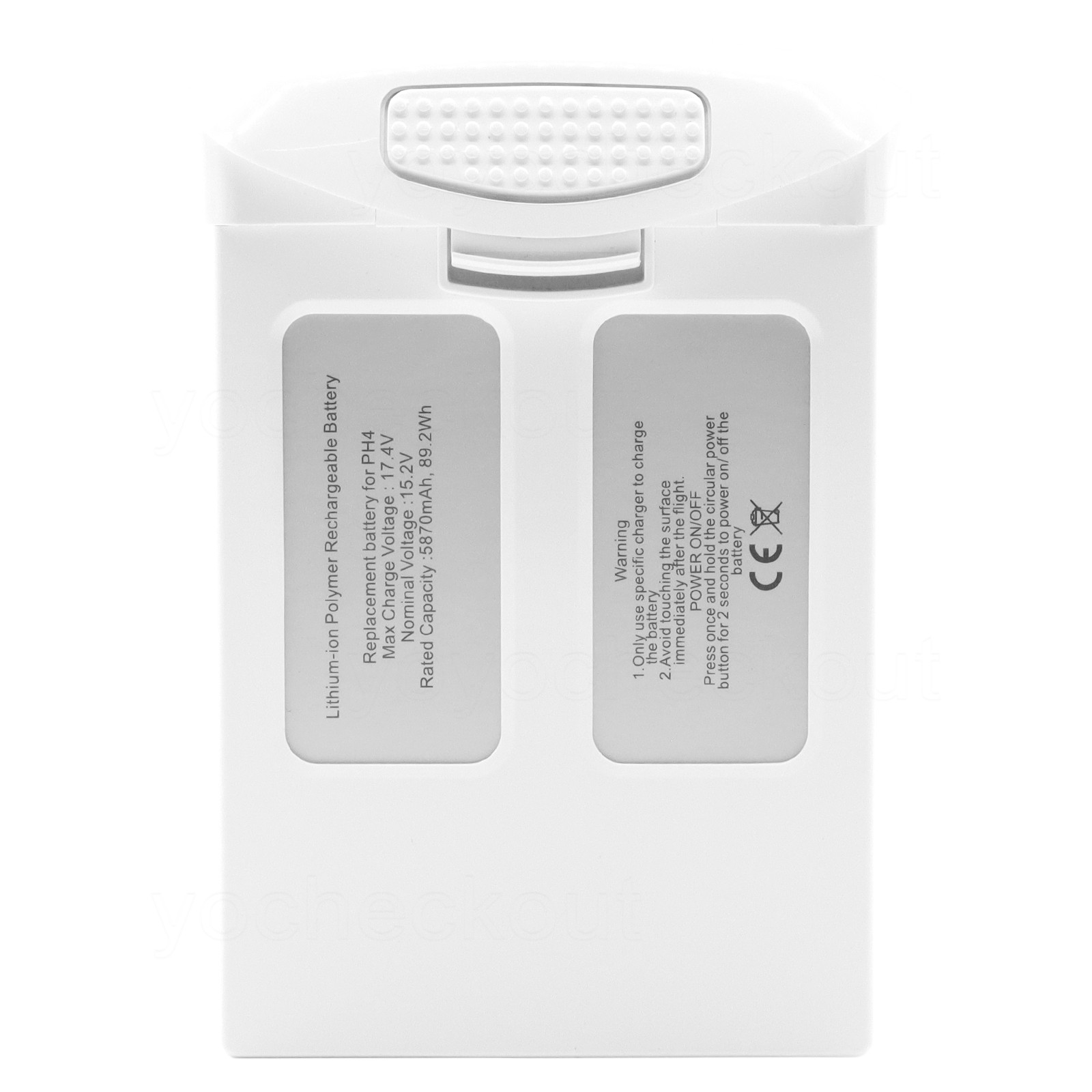 5870mAh Battery For DJI Phantom 4, Phantom 4 Advanced, Phantom 4 Pro Drones