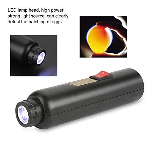 Incubators for, Light Egg Candler LED Light Tester for All Egg Type, Powered