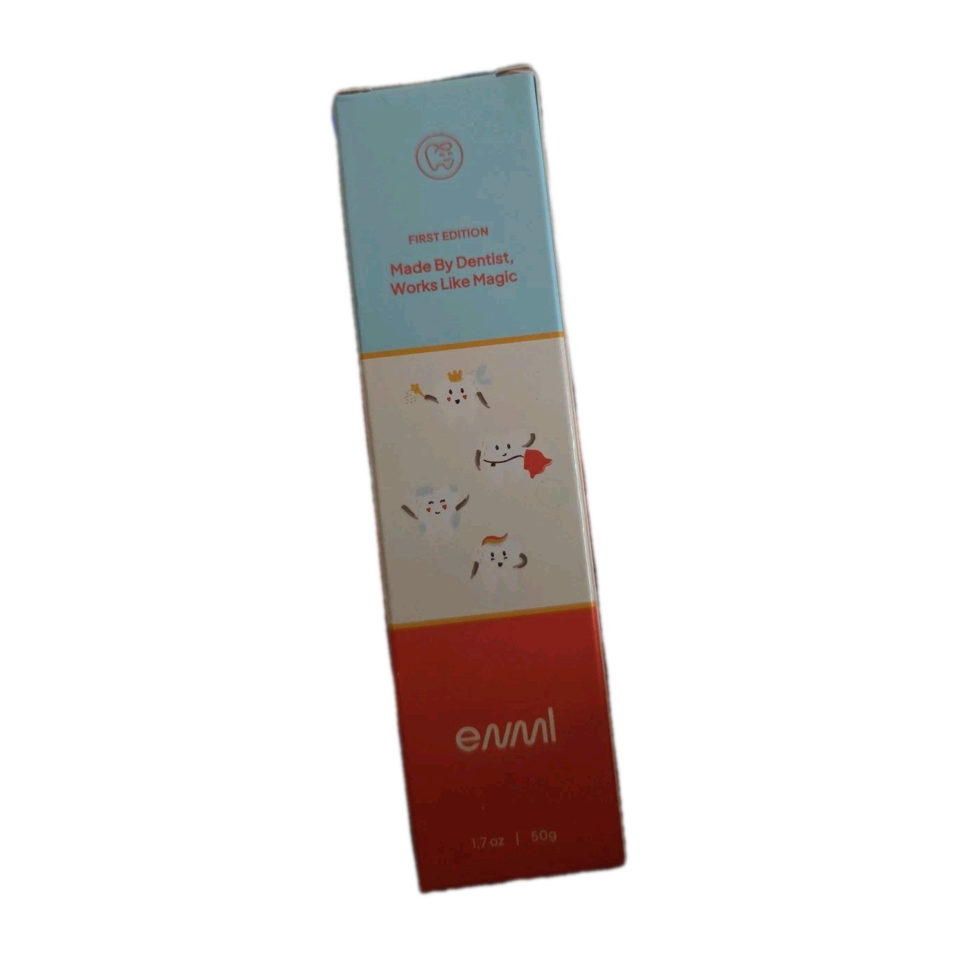 ENML First Edition Kids Toothpaste - Strawberry Rainbow - Hydroxyapatite No...