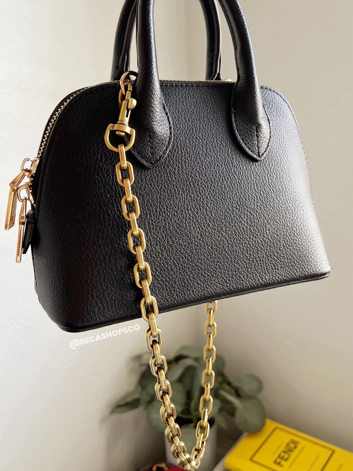 Brass Oval Shoulder Strap Replacement for Saddle Bag 23.75"