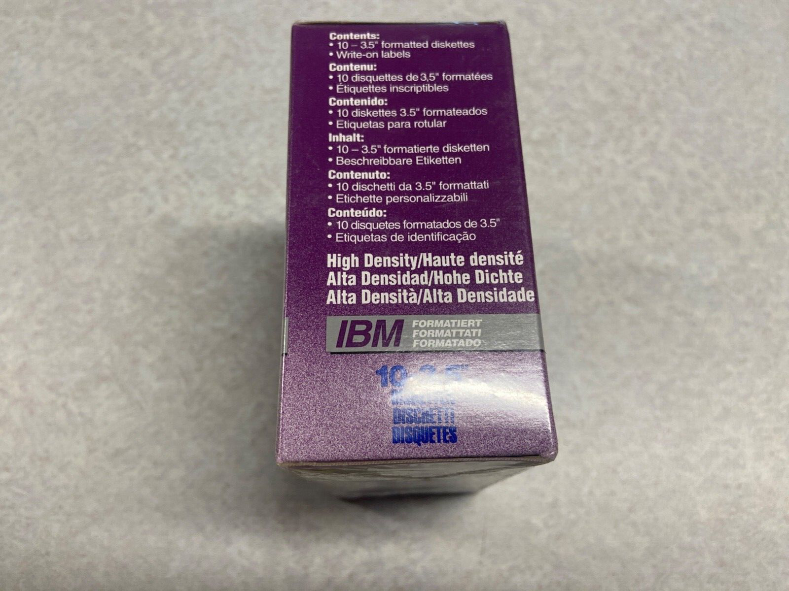PRIMARIS 10 PACK 2 HD 3.5" HIGH DENSITY DISKETTES. (NEW)