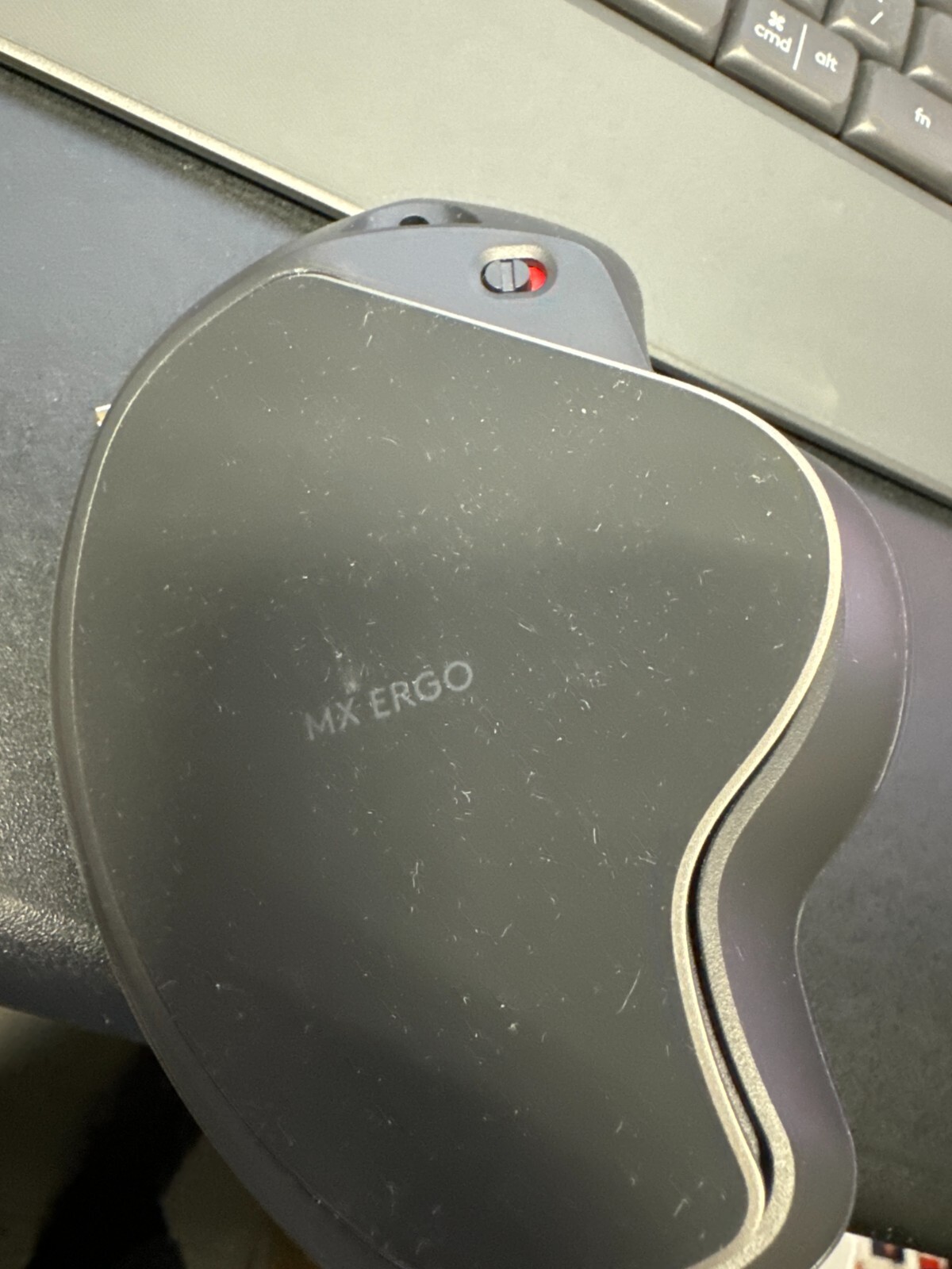 Logitech MX Ergo Plus Wireless Mouse GRAPHITE