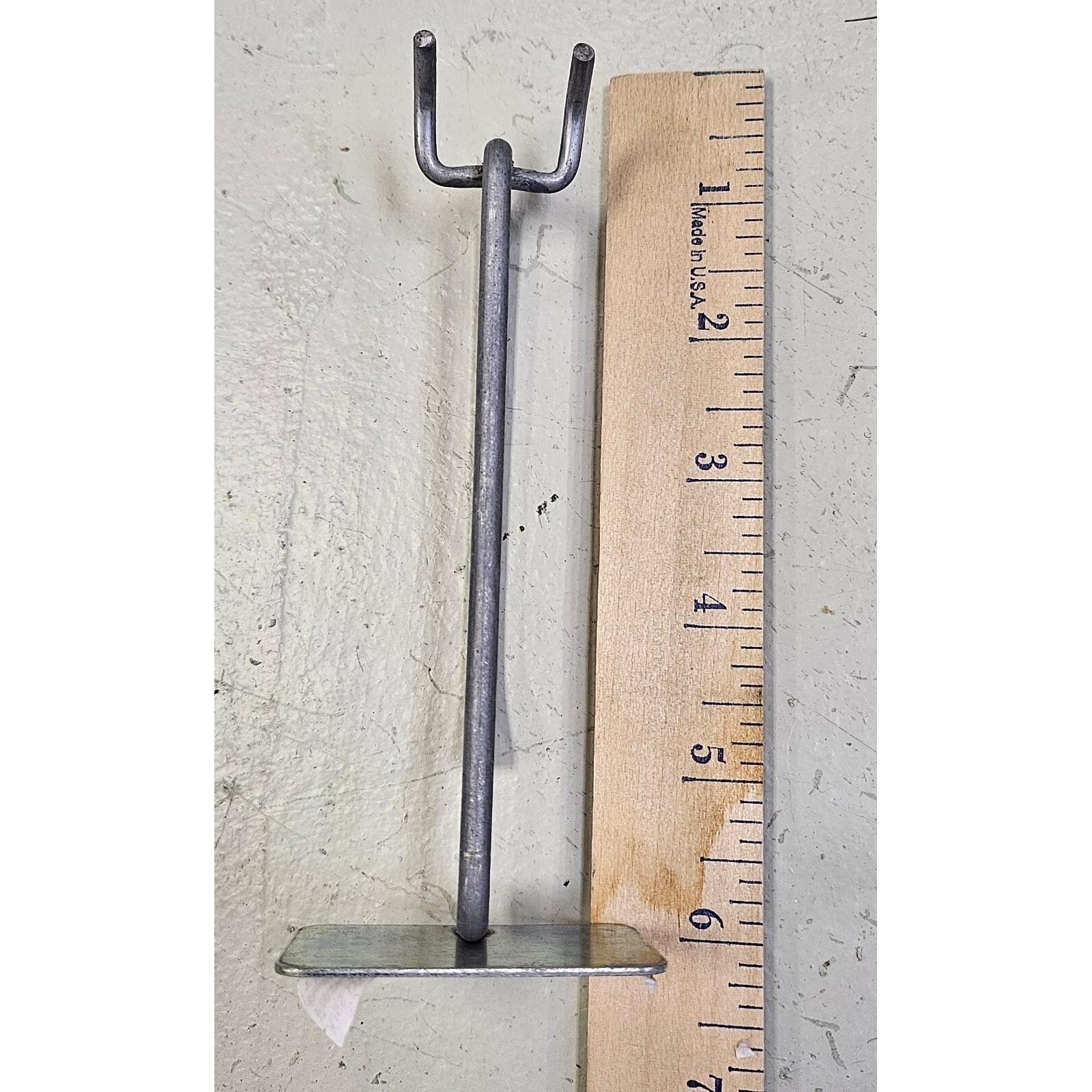 20 Slatwall Peg Board 5" Peg Hook Retail Store 2 Wire Label Hanger Pegboard