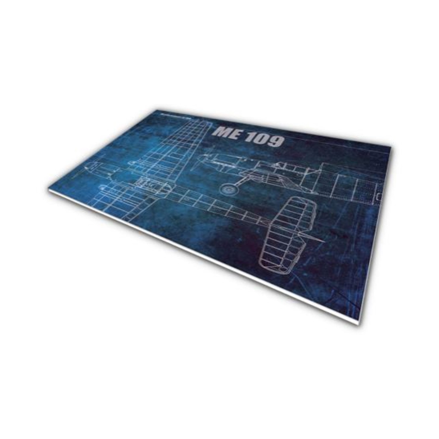 Bases 1/48 (350 x 250mm) Blueprint - ME 109 SW (New)