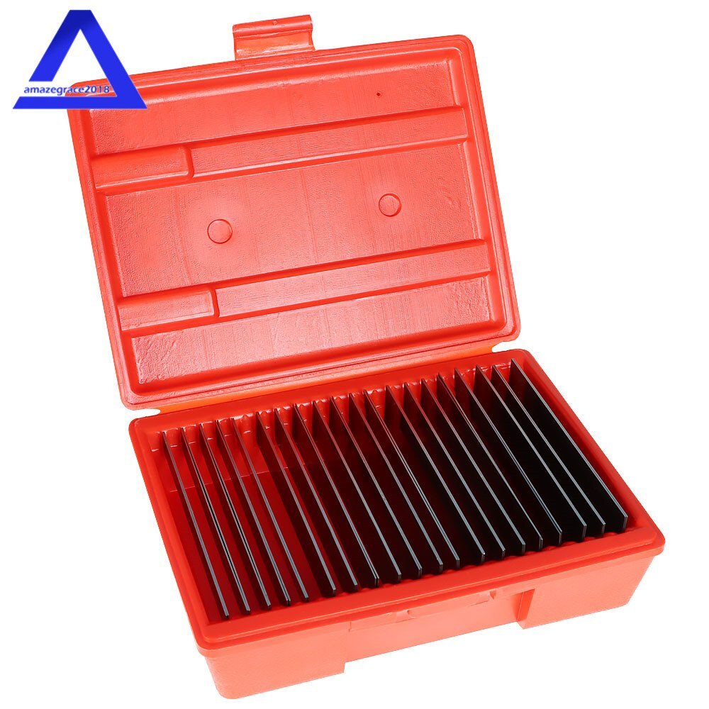 20 Pairs (40Pcs) 1/32" × 6" Steel Parallel Set Parallels .0002" Hardened