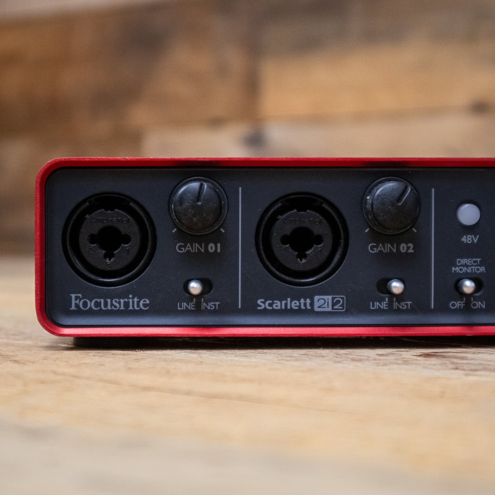 Focusrite Scarlett 2i2 USB Audio Recording Interface 2-i-2 Studio U285664