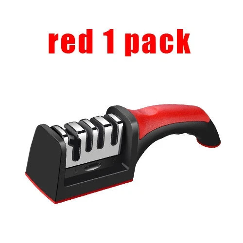 Knife Sharpener Professional Ceramic Tungsten Kitchen Sharpening System 4 Stage