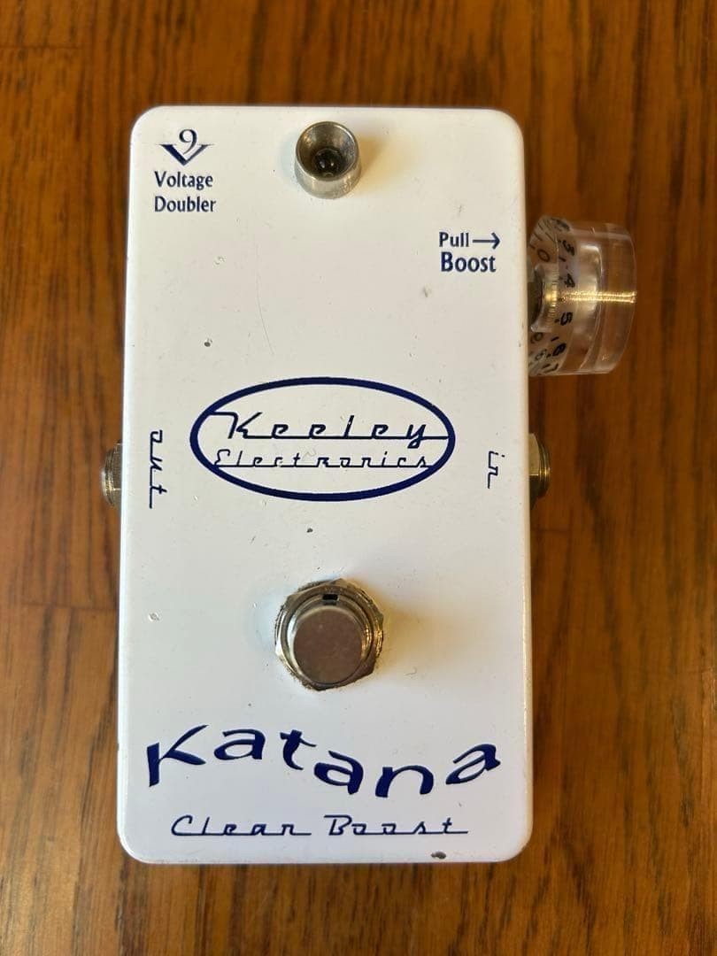 Keeley Katana Clean Boost Guitar Effects Pedal Old Spec Version