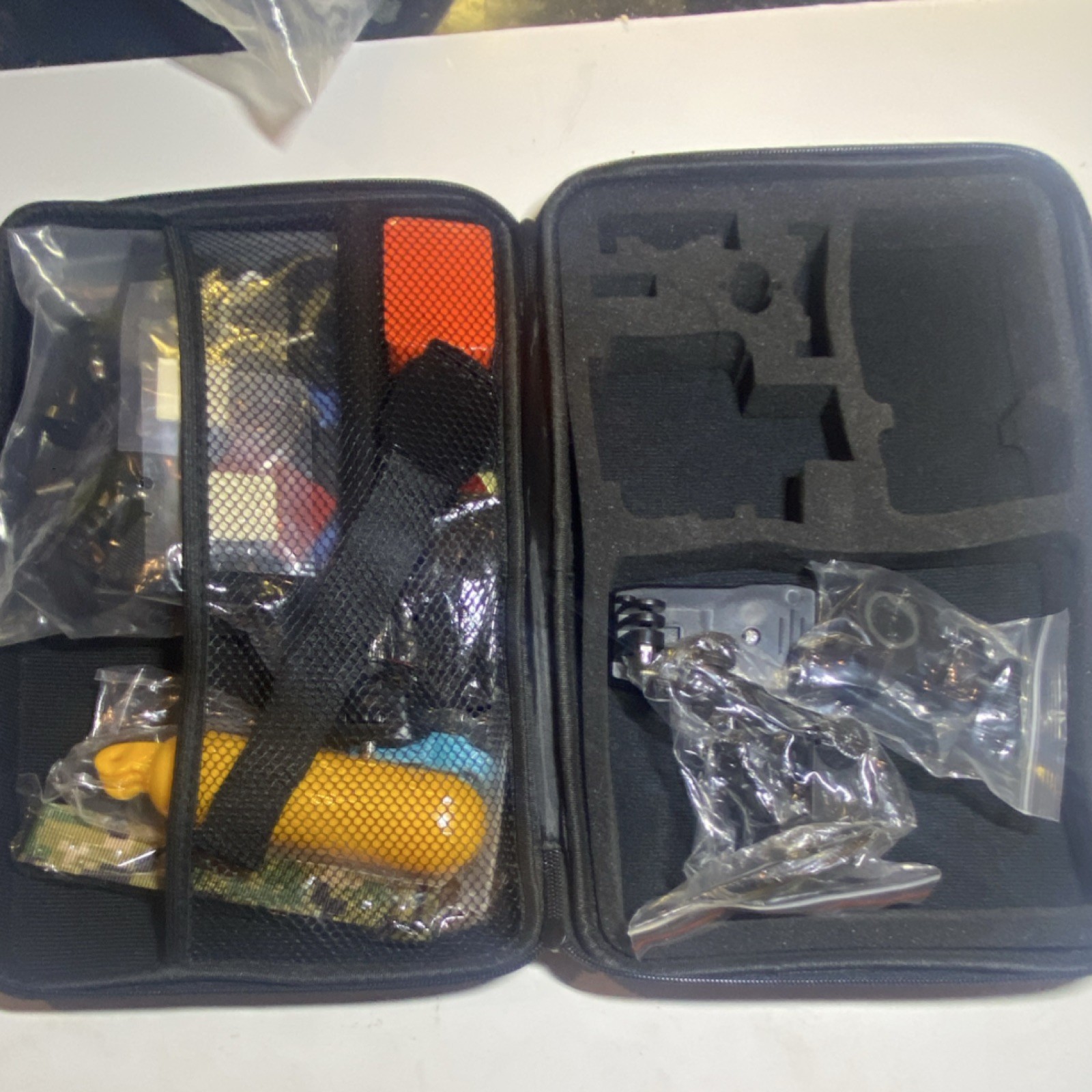 Action Camera Accessory Bundle for GoPro, Mounts, Straps, Float Handle, Case