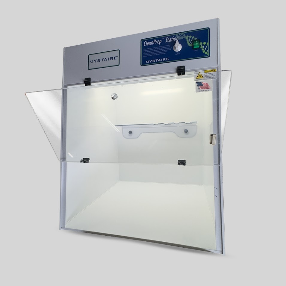 24" CleanPrep Workstation with UV Sterilization Timer, Lab Safety – MY-DB24
