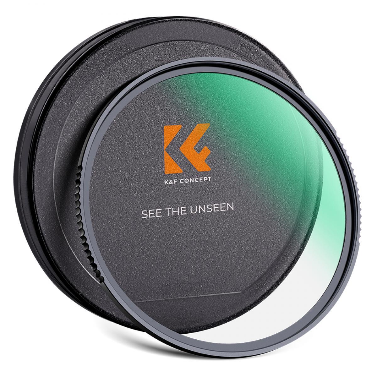 K&F Concept Lens Filter MCUV 49mm 58mm 67mm NANO X Super Hard Glass Waterproof