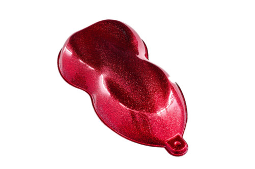 Metal Flake Glitter - FIRE RED