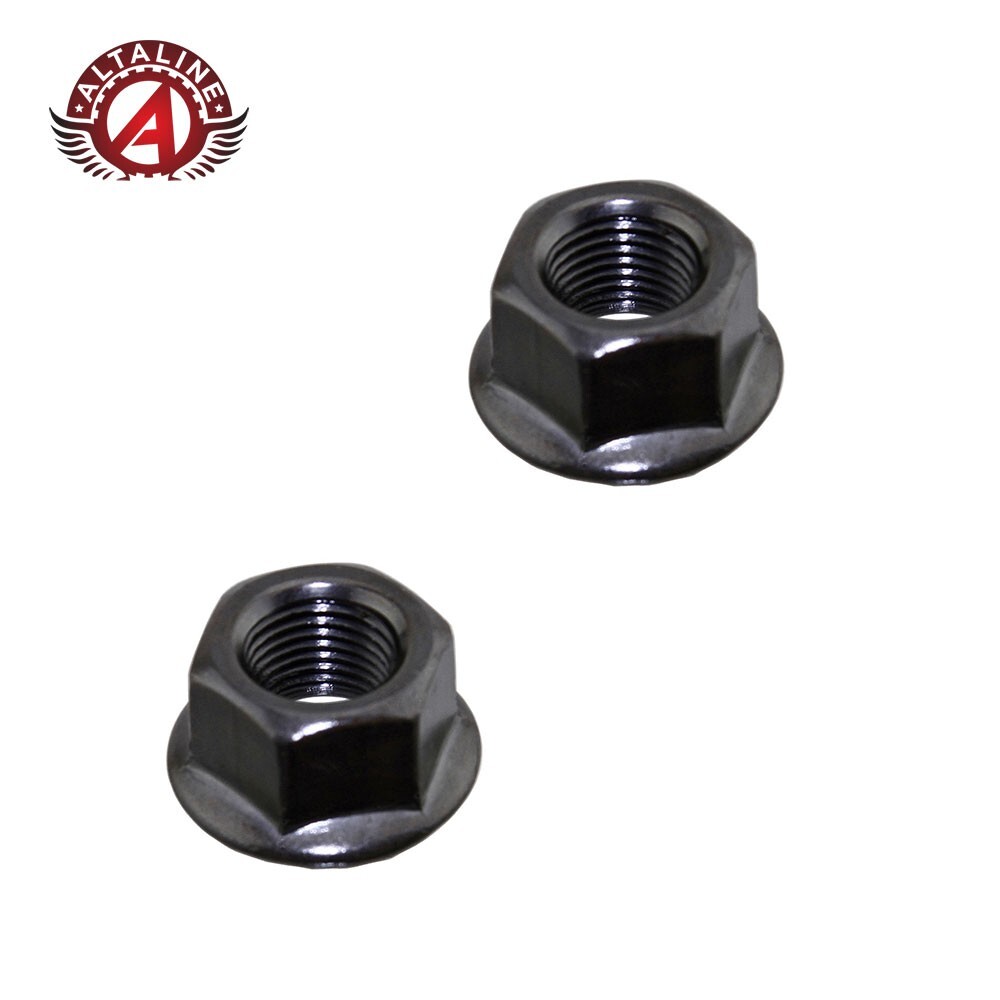NEW! 24TEETH AXLE NUT 3/8 AXLE USED FOR COASTER WHEEL BLACK SOLD BY PAIR