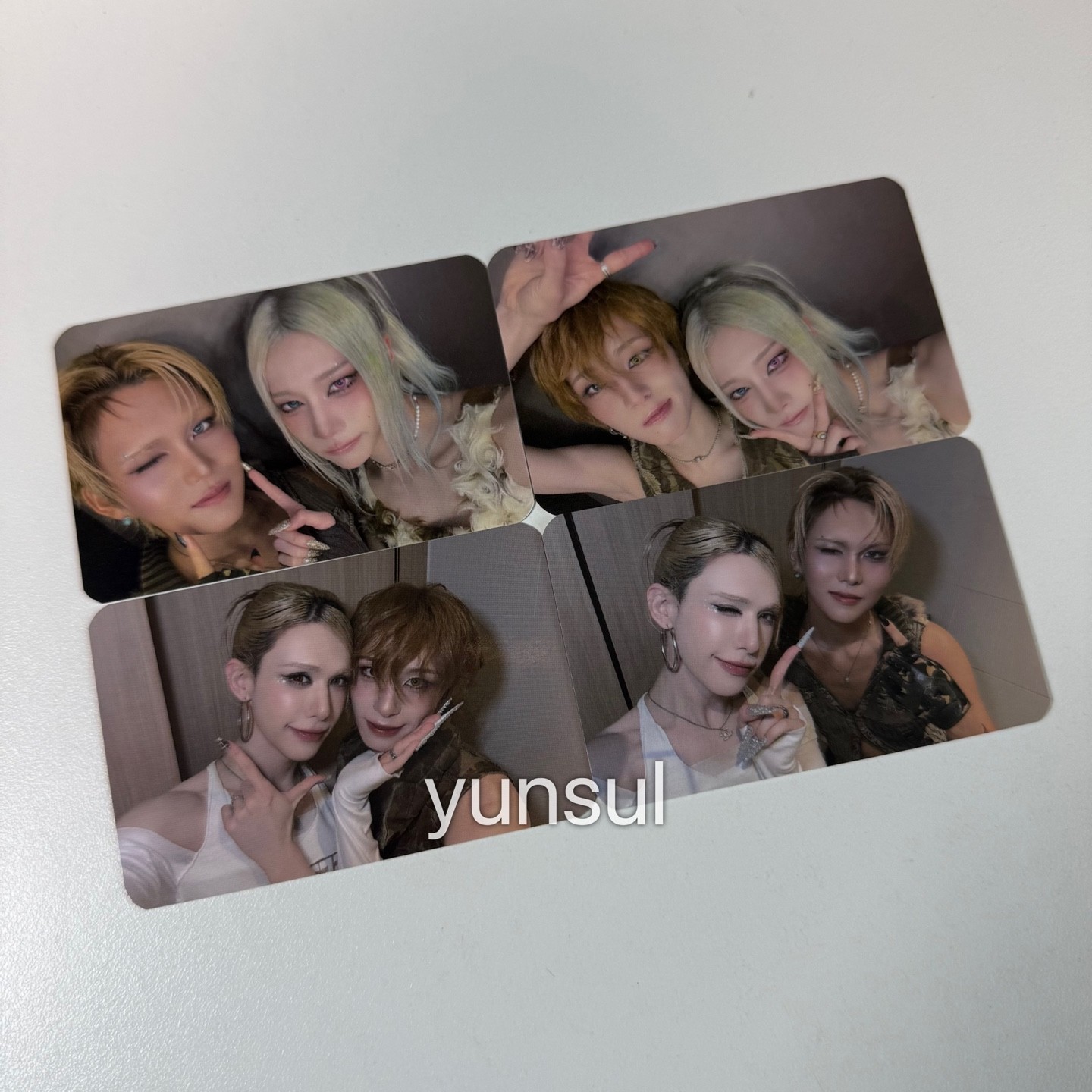 XLOV unit photocard pc uxlxve rising star 8.0 rui wumuti haru hyun pob