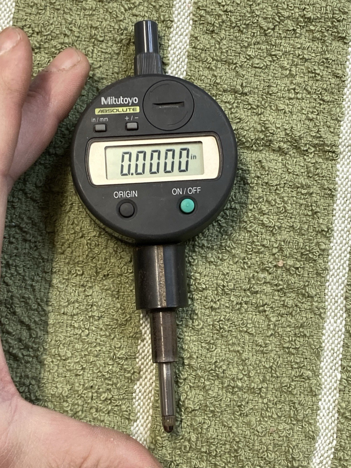 MITUTOYO 543-683B, Model ID-S1012EB Digital indicator Absolute