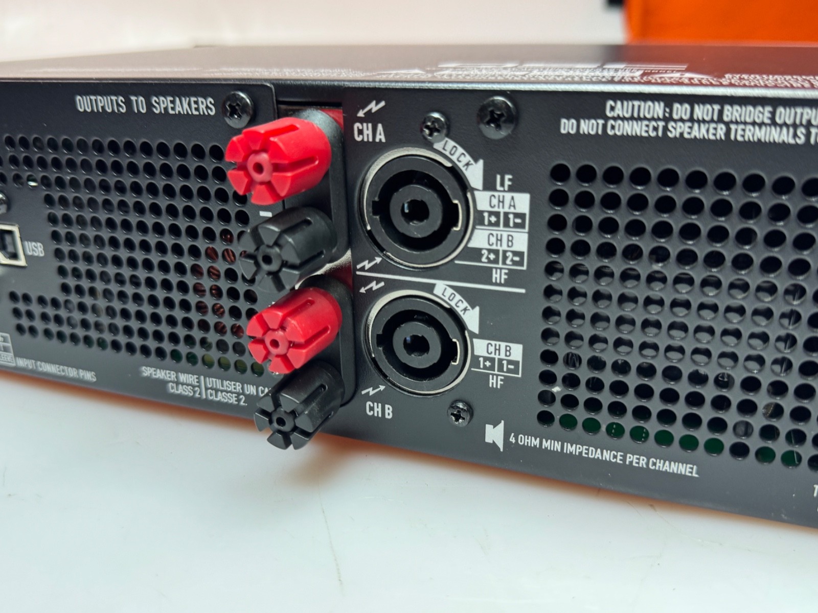 QSC GXD 8 2ch Digital Amplifier W/ Onboard DSP