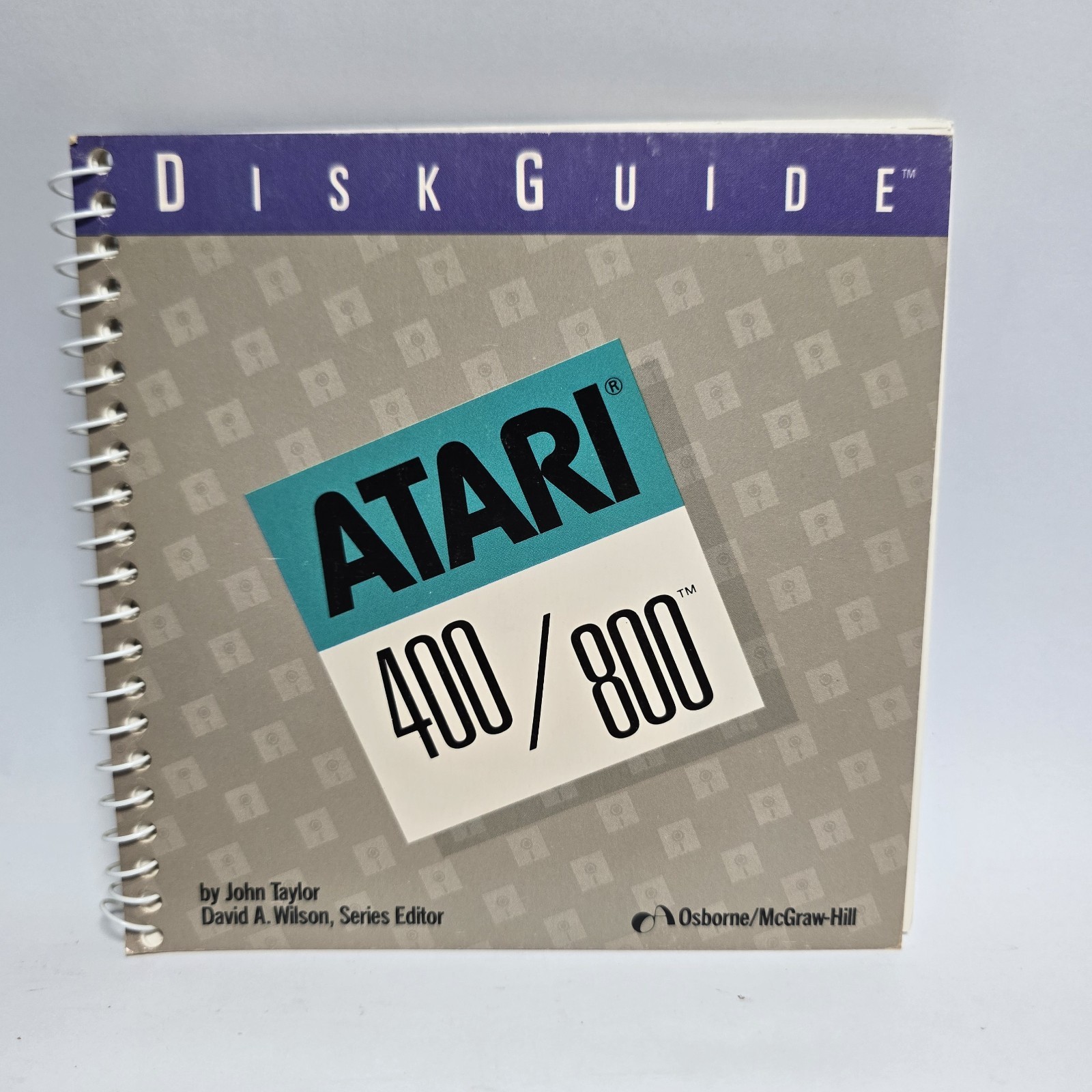 Atari 400 800 Disk Drive Guide John Taylor Vintage Computer Book 1984