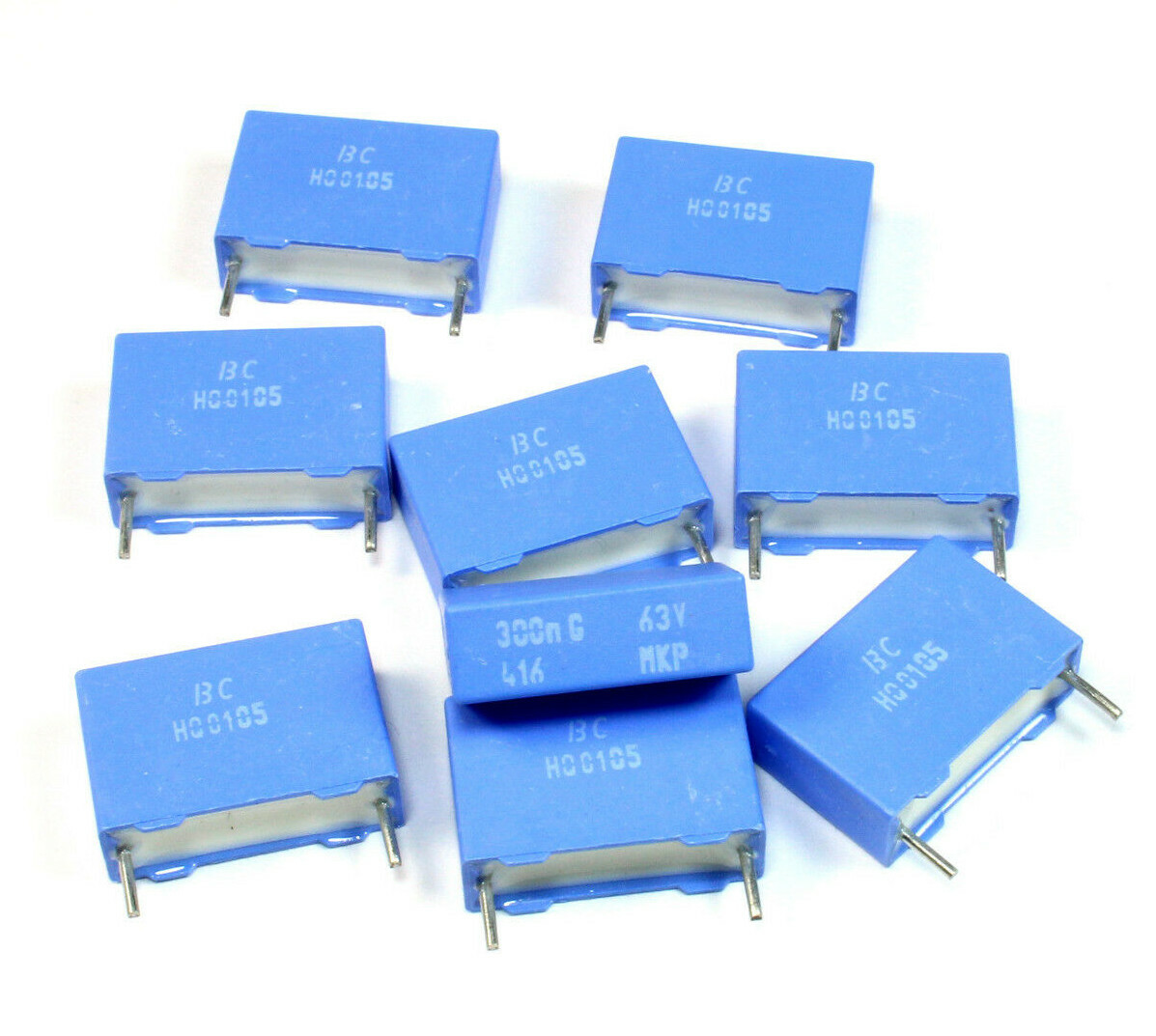 25pcs Vishay 0.3uf 63v Metal Polypropylene Film Capacitor 2% MKP 416