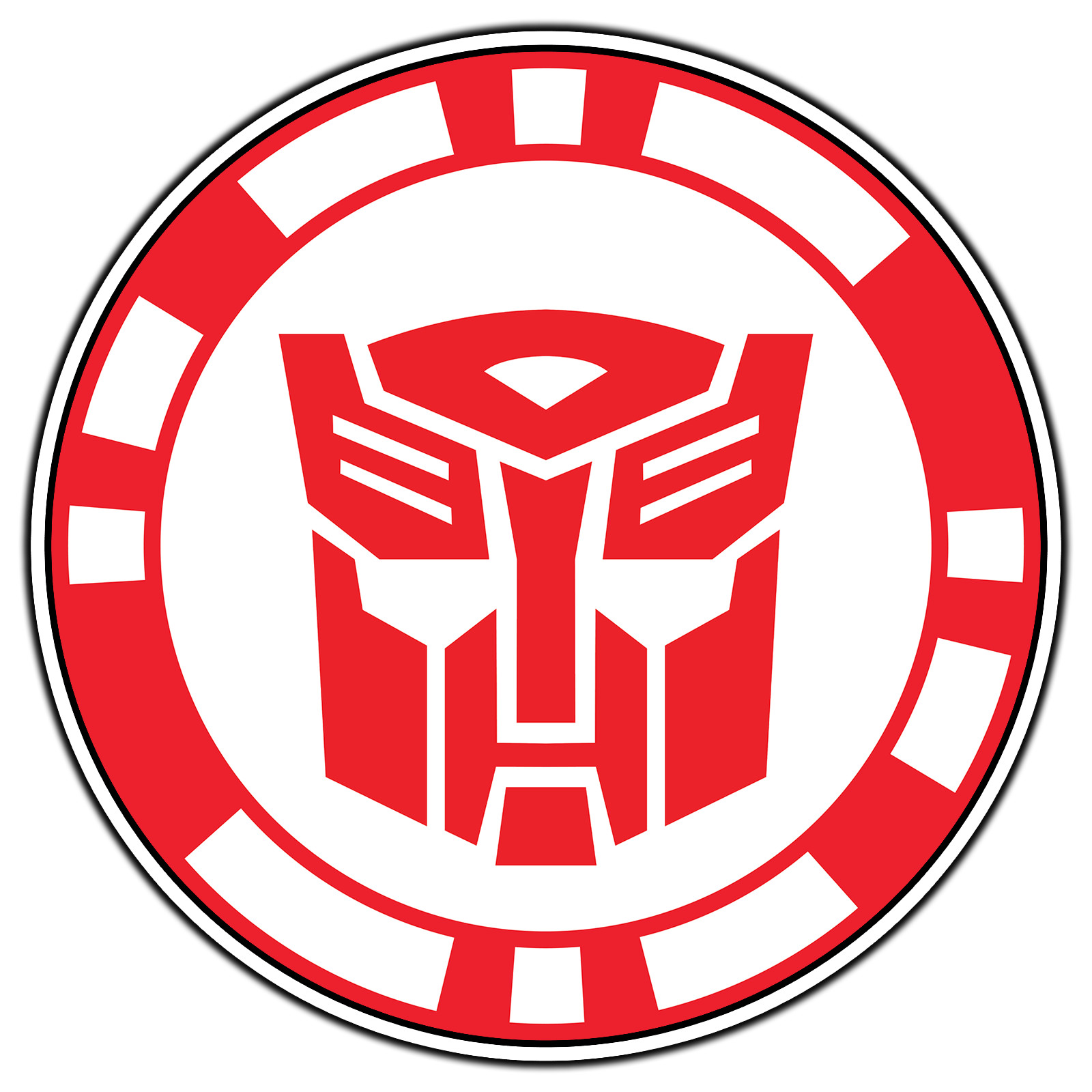 Autobots Transformers Insignia Logo #4 Sticker Waterproof Vinyl Decal Die-Cut