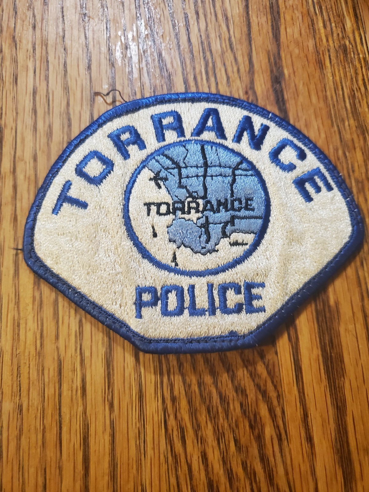 Vintage Torrance Police Department shoulder patch